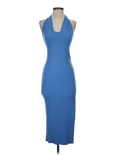 Pre-owned Hello Molly Cocktail Dress In Blue