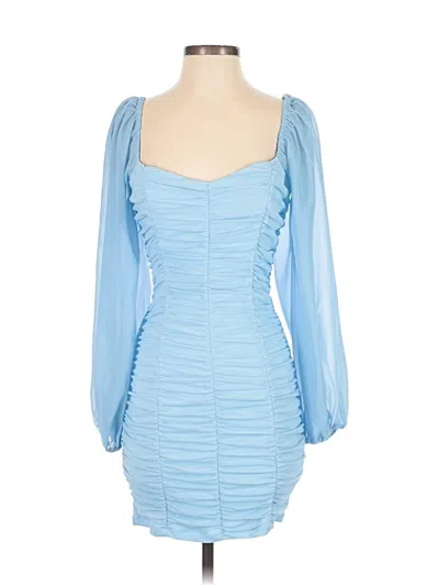Pre-owned Hello Molly Cocktail Dress In Blue
