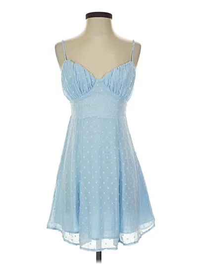 Pre-owned Hello Molly Cocktail Dress In Blue
