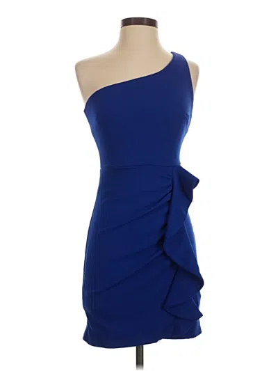 Pre-owned Hello Molly Cocktail Dress In Blue