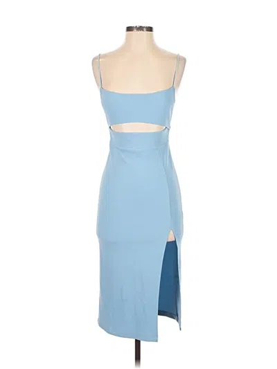 Pre-owned Hello Molly Cocktail Dress In Blue