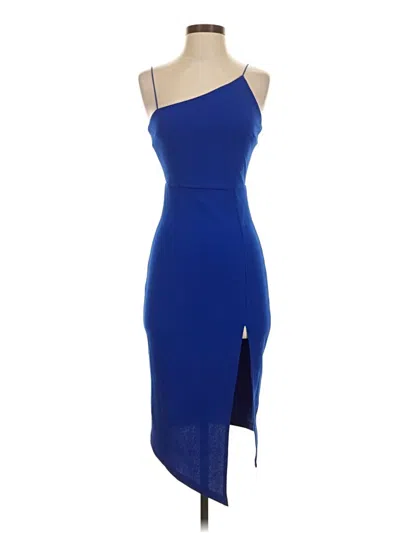 Pre-owned Hello Molly Cocktail Dress In Blue