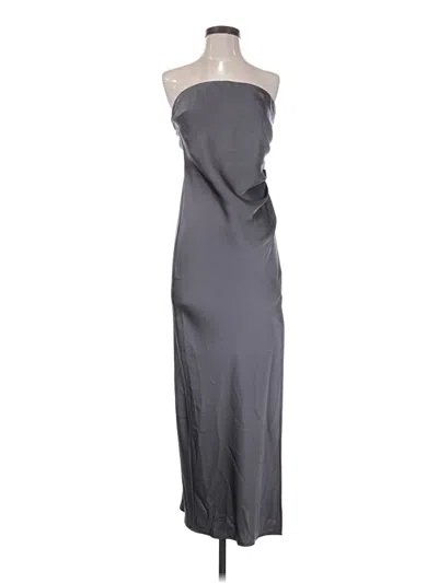 Pre-owned Hello Molly Cocktail Dress In Gray