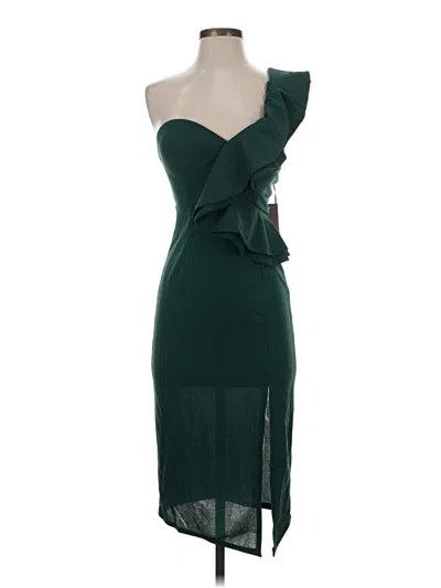 Pre-owned Hello Molly Cocktail Dress In Green