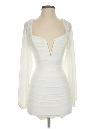 Pre-owned Hello Molly Cocktail Dress In Ivory
