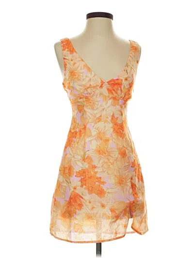 Pre-owned Hello Molly Cocktail Dress In Orange