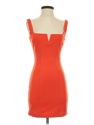 Pre-owned Hello Molly Cocktail Dress In Orange