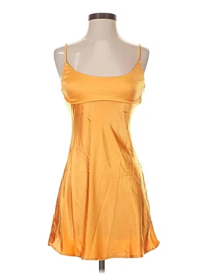 Pre-owned Hello Molly Cocktail Dress In Orange