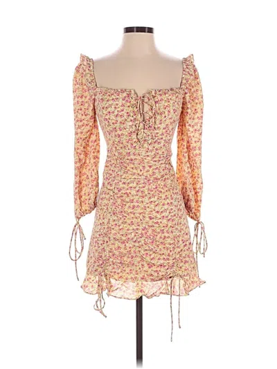 Pre-owned Hello Molly Cocktail Dress In Orange