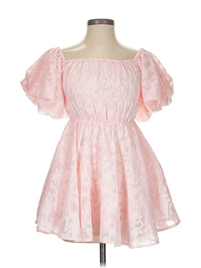 Pre-owned Hello Molly Cocktail Dress In Pink