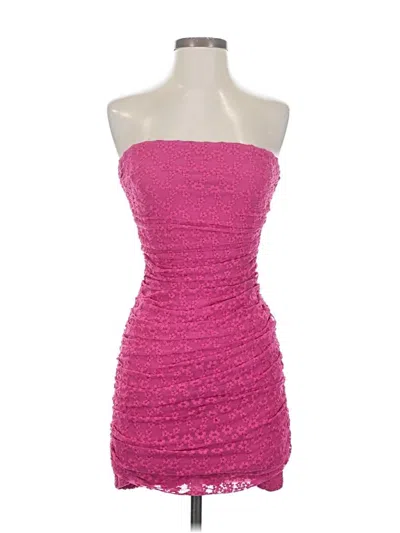 Pre-owned Hello Molly Cocktail Dress In Pink