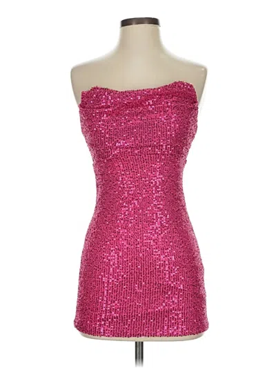 Pre-owned Hello Molly Cocktail Dress In Pink