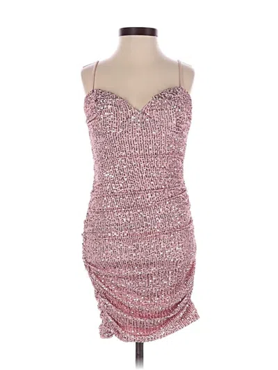 Pre-owned Hello Molly Cocktail Dress In Pink