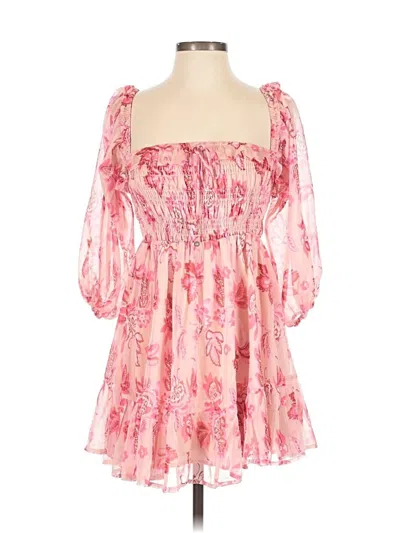 Pre-owned Hello Molly Cocktail Dress In Pink