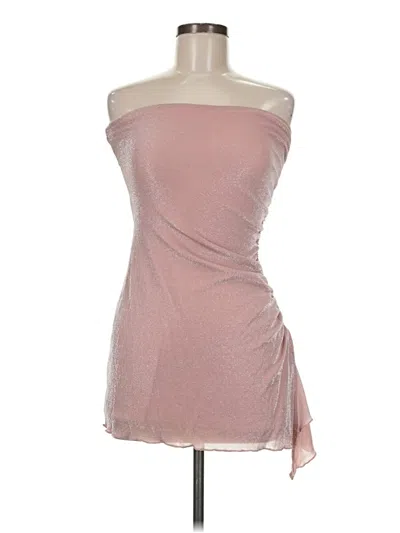 Pre-owned Hello Molly Cocktail Dress In Pink