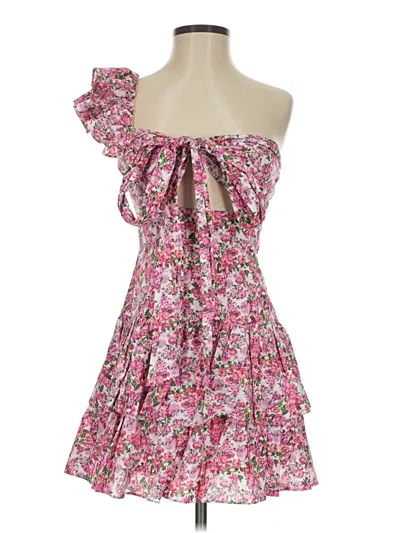 Pre-owned Hello Molly Cocktail Dress In Pink