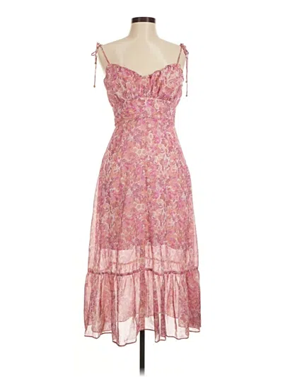 Pre-owned Hello Molly Cocktail Dress In Pink