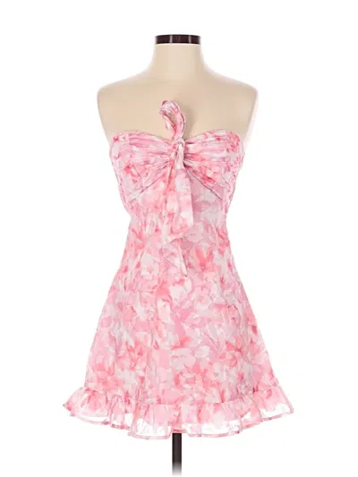 Pre-owned Hello Molly Cocktail Dress In Pink