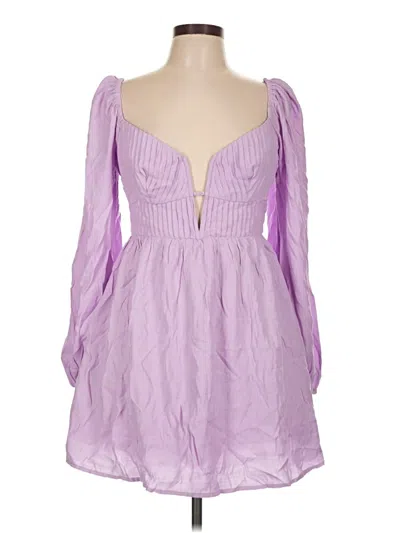 Pre-owned Hello Molly Cocktail Dress In Purple