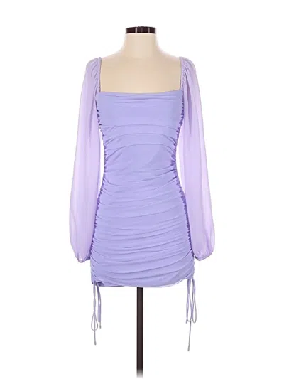 Pre-owned Hello Molly Cocktail Dress In Purple