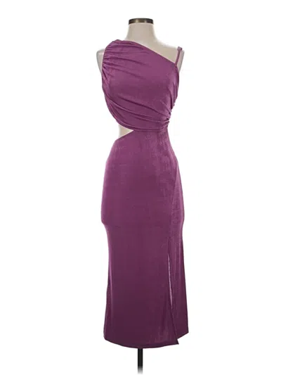 Pre-owned Hello Molly Cocktail Dress In Purple