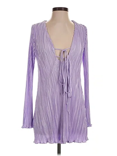 Hello Molly Cocktail Dress In Purple