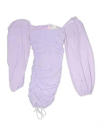 Pre-owned Hello Molly Cocktail Dress In Purple