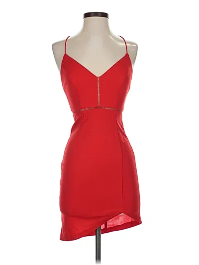 Pre-owned Hello Molly Cocktail Dress In Red