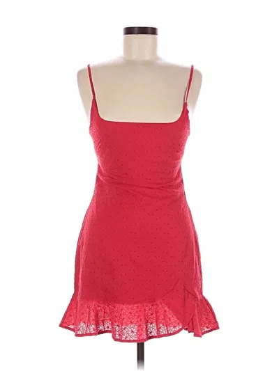Pre-owned Hello Molly Cocktail Dress In Red