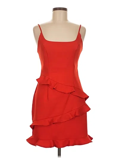 Pre-owned Hello Molly Cocktail Dress In Red