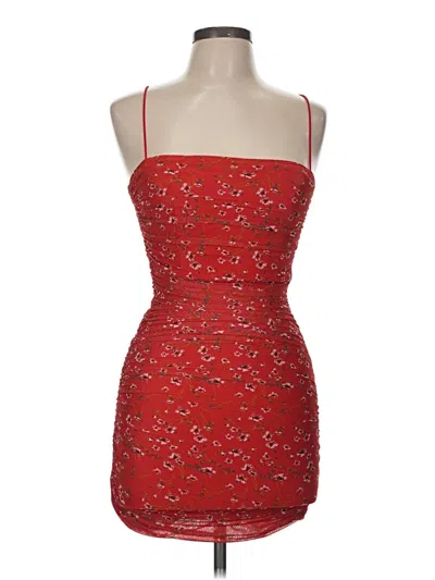 Pre-owned Hello Molly Cocktail Dress In Red