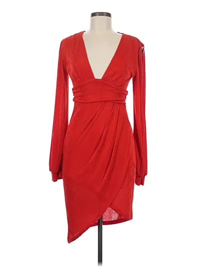 Hello Molly Cocktail Dress In Red