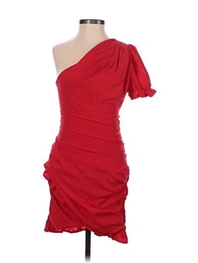 Pre-owned Hello Molly Cocktail Dress In Red