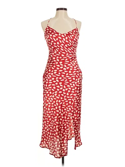 Pre-owned Hello Molly Cocktail Dress In Red