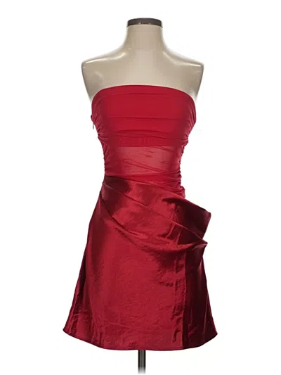 Pre-owned Hello Molly Cocktail Dress In Red