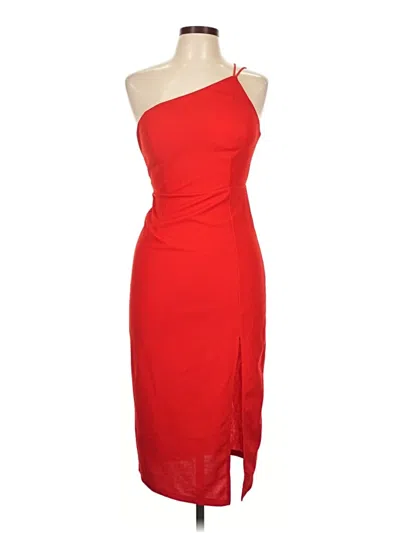 Pre-owned Hello Molly Cocktail Dress In Red
