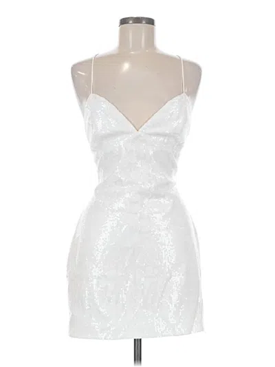 Hello Molly Cocktail Dress In Silver