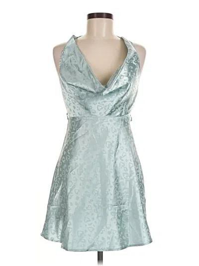 Pre-owned Hello Molly Cocktail Dress In Teal