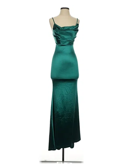Pre-owned Hello Molly Cocktail Dress In Teal