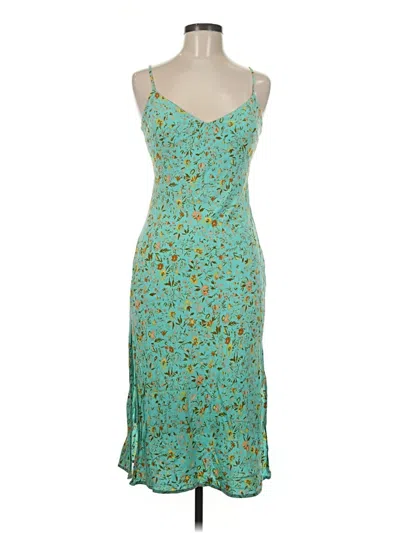 Pre-owned Hello Molly Cocktail Dress In Teal