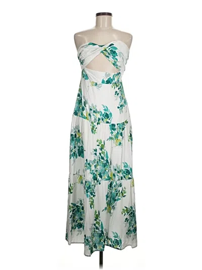 Pre-owned Hello Molly Cocktail Dress In White