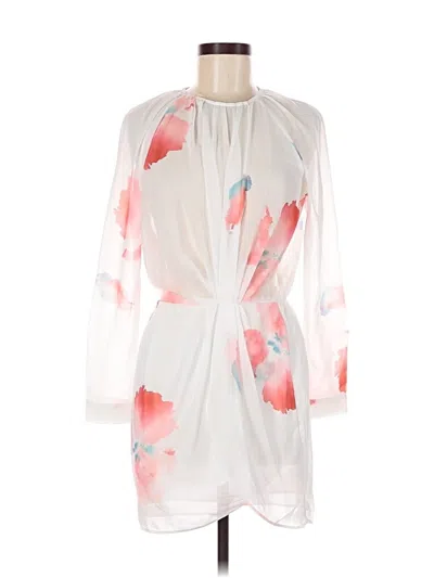 Pre-owned Hello Molly Cocktail Dress In White
