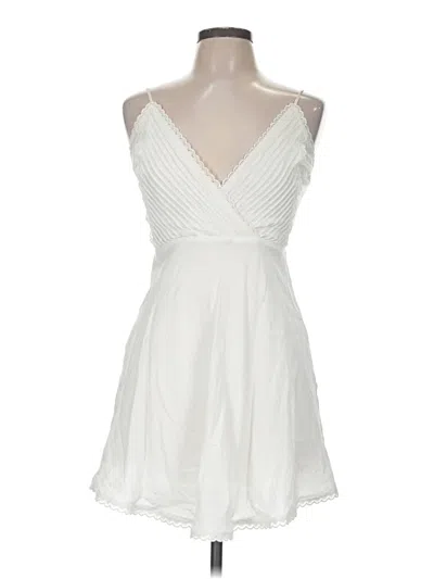 Pre-owned Hello Molly Cocktail Dress In White