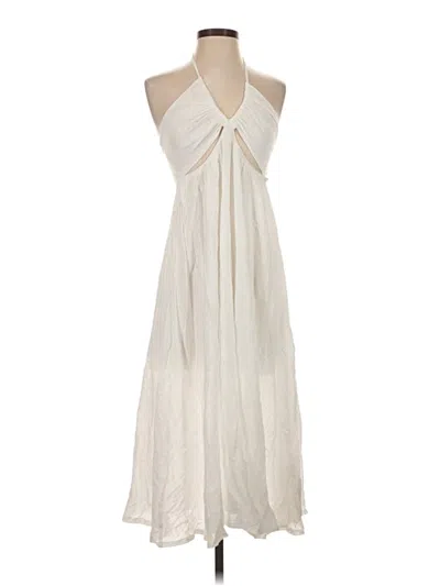 Pre-owned Hello Molly Cocktail Dress In White