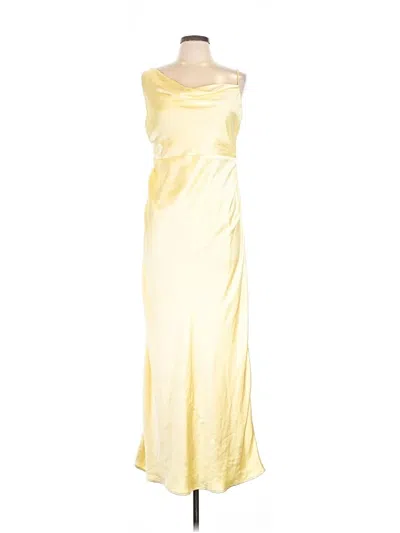 Pre-owned Hello Molly Cocktail Dress In Yellow