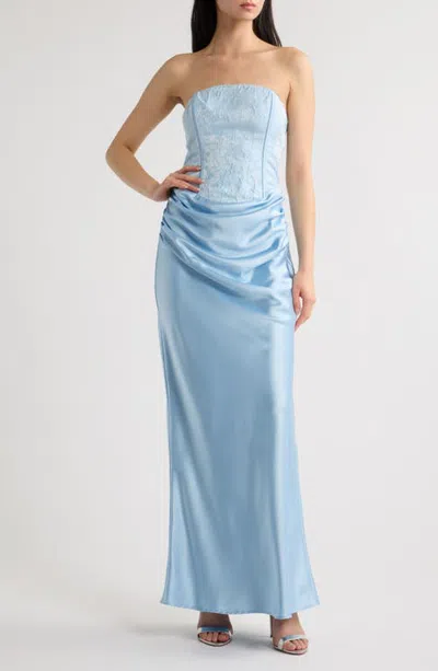 Hello Molly Dressed To Dazzle Dress In Blue