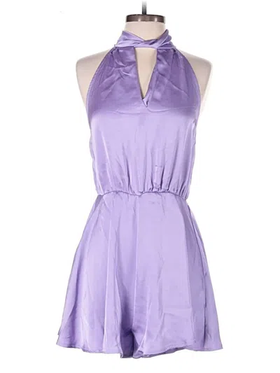 Hello Molly Romper In Purple