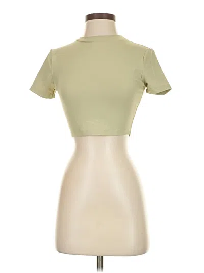 Pre-owned Hello Molly Short Sleeve Turtleneck In Brown