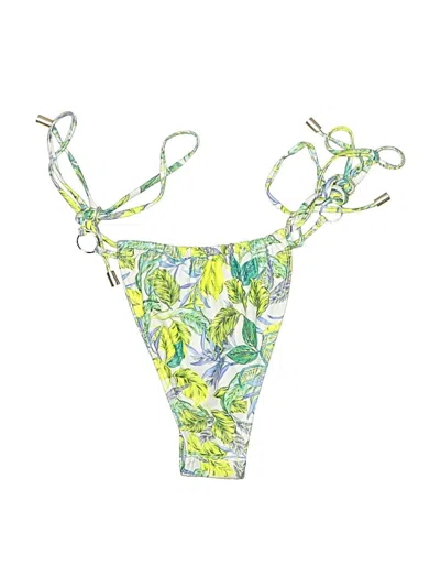 Pre-owned Hello Molly Swimsuit Bottoms In Green