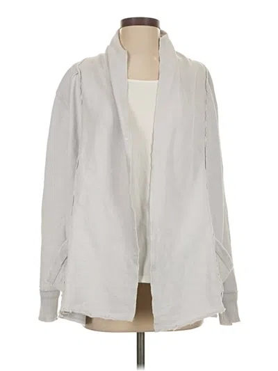 Pre-owned Hello Nite Cardigan Sweater In Silver